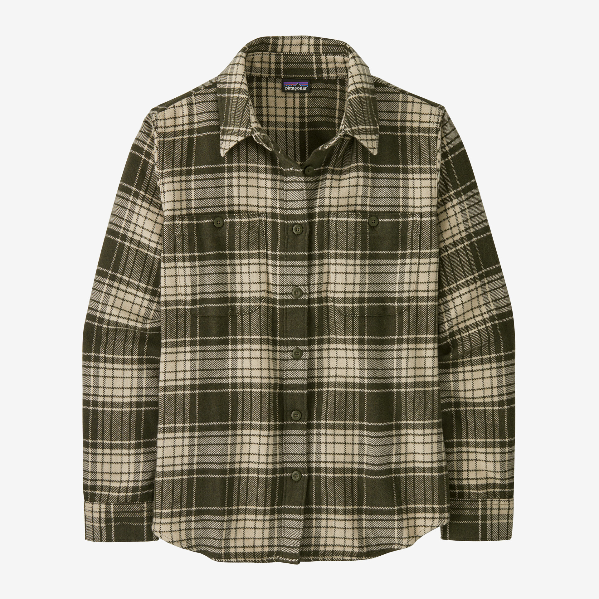 Pine Needle Green Fjord Flannel Shirt