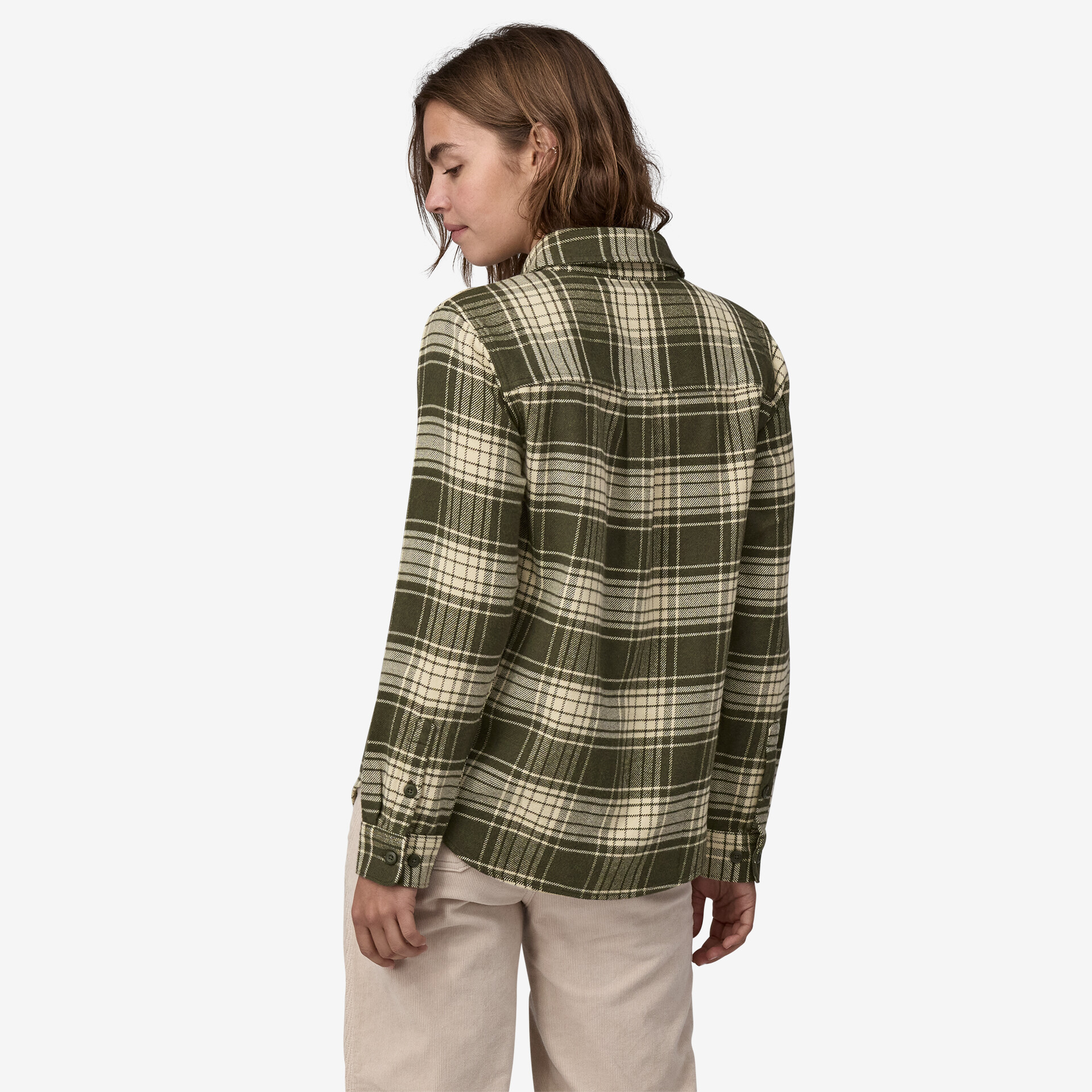 Pine Needle Green Fjord Flannel Shirt